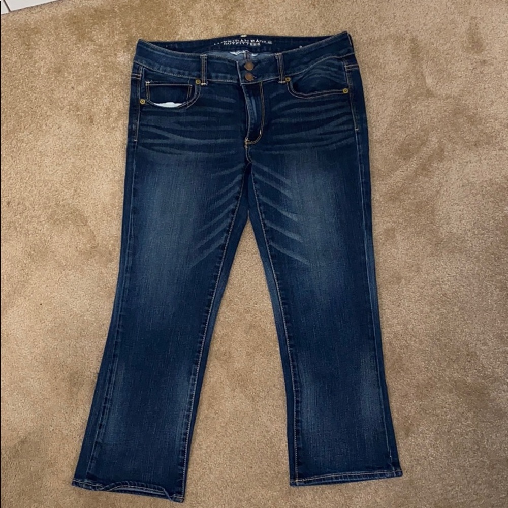 American Eagle cropped jeans. Size 12